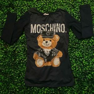 Mochino long sleeve shirt